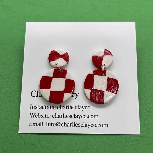 Christmas Goodies - Peppermint - Circle Drops - Small